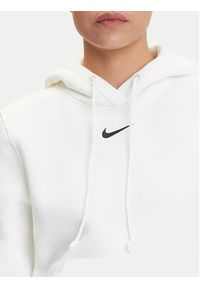 Nike Bluza Phoenix Fleece HF6839 Biały Relaxed Fit. Kolor: biały. Materiał: bawełna #4