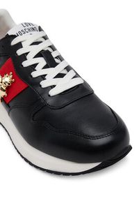 Love Moschino - LOVE MOSCHINO Sneakersy JA15373G1MIAL00A Czarny. Kolor: czarny. Materiał: skóra #3