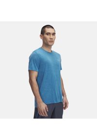 Koszulka do biegania męska Under Armour Launch Camo. Kolor: niebieski. Sport: koszykówka #1