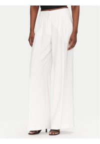 ACCESS FASHION Spodnie palazzo 53-5084-195 Biały Wide Leg. Kolor: biały. Materiał: wiskoza