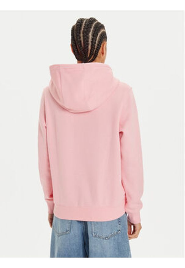 Tommy Jeans Bluza DW0DW19958 Różowy Regular Fit. Kolor: różowy. Materiał: bawełna