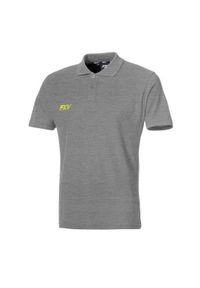 FORCE XV - Polo Force XV classic force. Typ kołnierza: polo. Kolor: szary. Materiał: materiał. Styl: klasyczny, elegancki #1