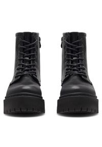 DeeZee Trzewiki H120101-01 Czarny. Kolor: czarny. Materiał: skóra #5
