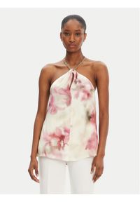 Marciano Guess Top 5GGH10 7298A Kolorowy Regular Fit. Materiał: wiskoza. Wzór: kolorowy
