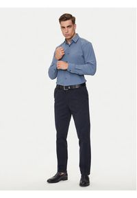 BOSS - Boss Koszula P-Hank-S-Kent-C1-222 50503554 Niebieski Slim Fit. Typ kołnierza: kołnierzyk klasyczny. Kolor: niebieski. Materiał: syntetyk #5