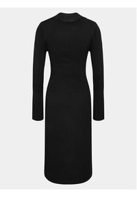 Gina Tricot Sukienka dzianinowa 20110 Czarny Regular Fit. Kolor: czarny. Materiał: syntetyk, wiskoza #2