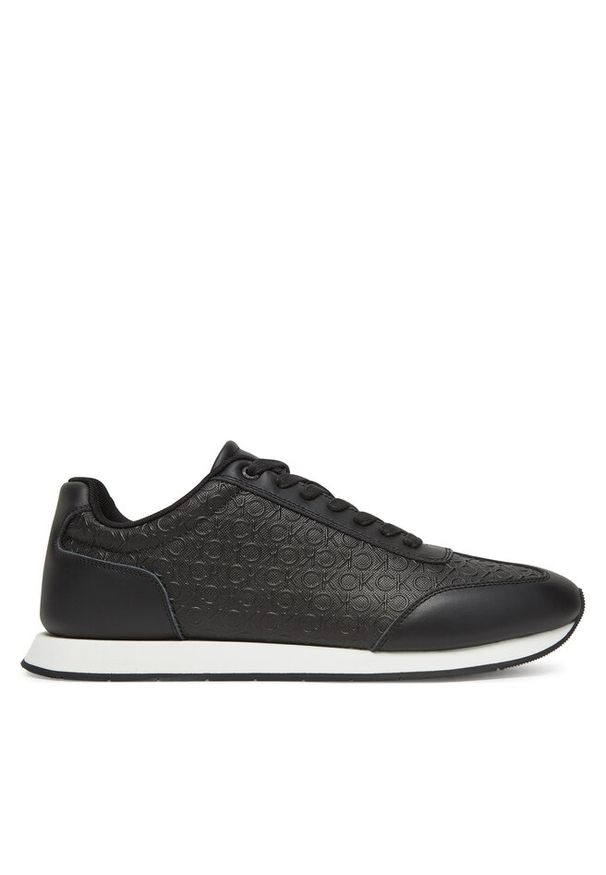 Sneakersy Calvin Klein. Kolor: czarny