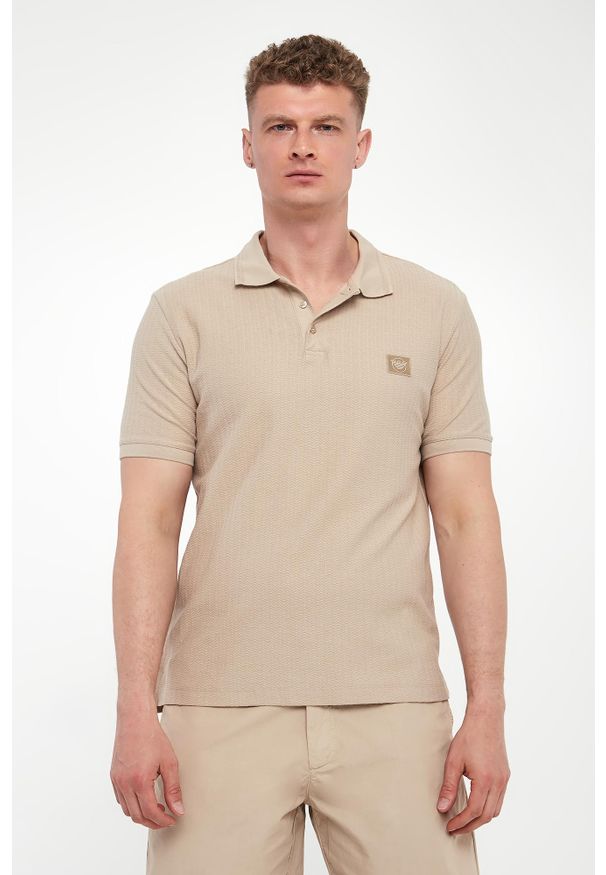 Emporio Armani Swimwear - Polo męskie EMPORIO ARMANI SWIMWEAR. Typ kołnierza: polo