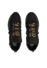 Versace Jeans Couture Sneakersy 76YA3SA6 Czarny. Kolor: czarny #3