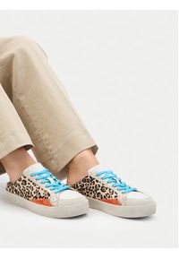 Eva Minge Klapki AHRI-25/502 Beżowy. Kolor: beżowy. Materiał: skóra #5