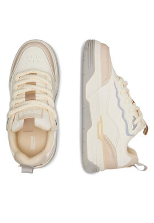 Sprandi Sneakersy A23N0043C-2 Écru. Materiał: skóra
