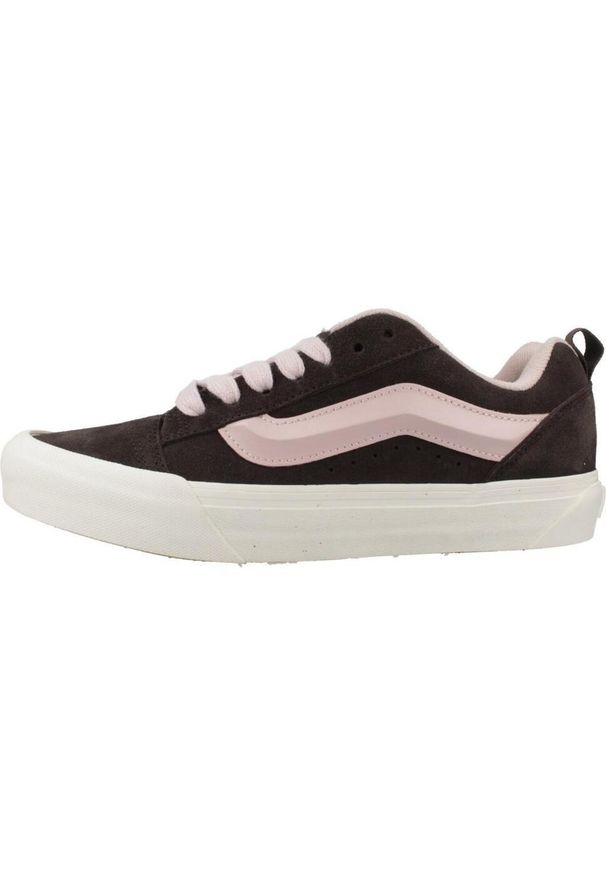 Tenisówki Vans Model Knu Skool Kolor Czarny. Kolor: czarny. Materiał: tkanina, skóra
