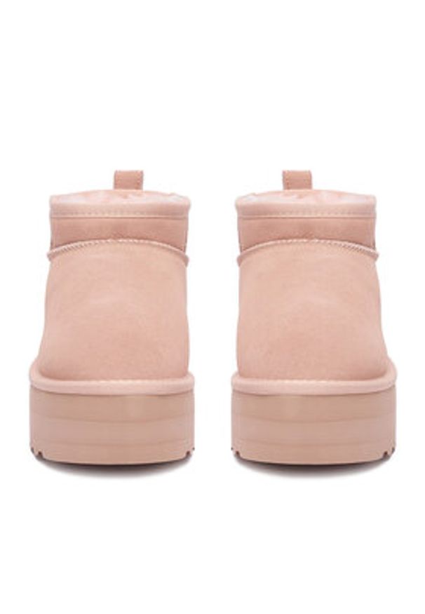 DeeZee Śniegowce DZN-005 Różowy. Kolor: różowy. Materiał: materiał