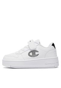 Champion Sneakersy Rebound Platform Glitter G Ps Low Cut Shoe S32830-CHA-WW009 Biały. Kolor: biały #6