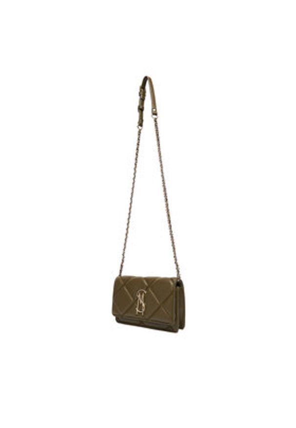 Steve Madden Torebka BENDUE SM13001105 Zielony. Kolor: zielony. Materiał: skórzane