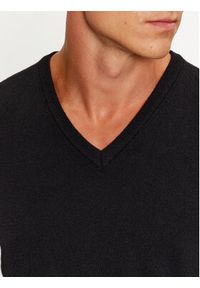 United Colors of Benetton - United Colors Of Benetton Sweter 1002U4407 Czarny Regular Fit. Kolor: czarny. Materiał: wełna #3