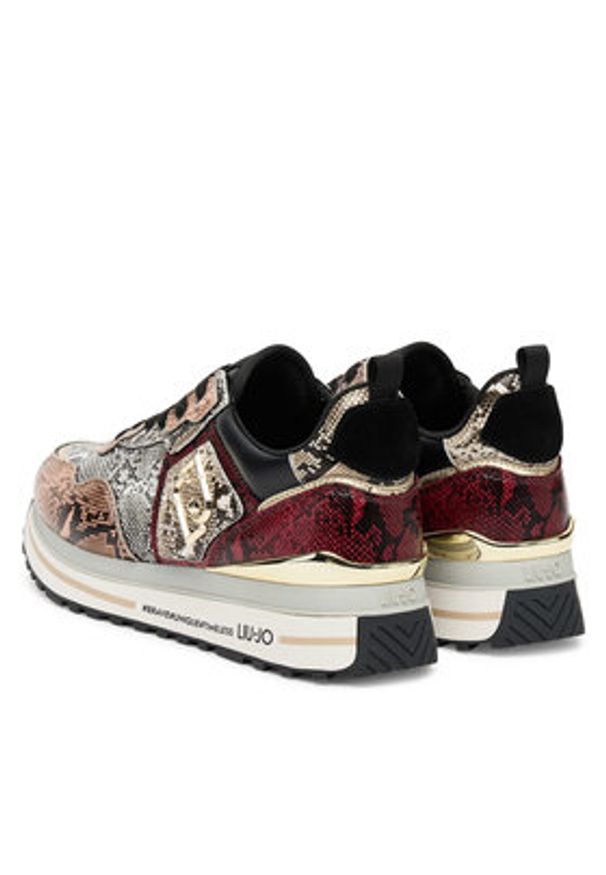 Liu Jo Sneakersy Maxi Wonder 01 BF5009 EX005 Kolorowy. Materiał: skóra. Wzór: kolorowy