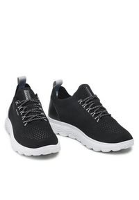 Geox Sneakersy U Spherica A U15BYA 0006K C9999 Czarny. Kolor: czarny. Materiał: materiał #6