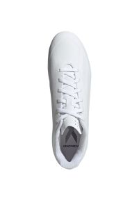 Adidas - Buty piłkarskie adidas X Crazyfast.4 FxG GY7432 białe. Zapięcie: sznurówki. Kolor: biały. Szerokość cholewki: normalna. Sport: piłka nożna