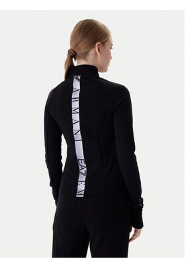 EA7 Emporio Armani Bluza 7W001150 AF12501 UC001 Czarny Slim Fit. Kolor: czarny. Materiał: syntetyk