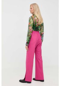 MAX&Co. koszula jedwabna regular z wiązanym dekoltem. Okazja: na co dzień. Materiał: jedwab. Styl: casual #6