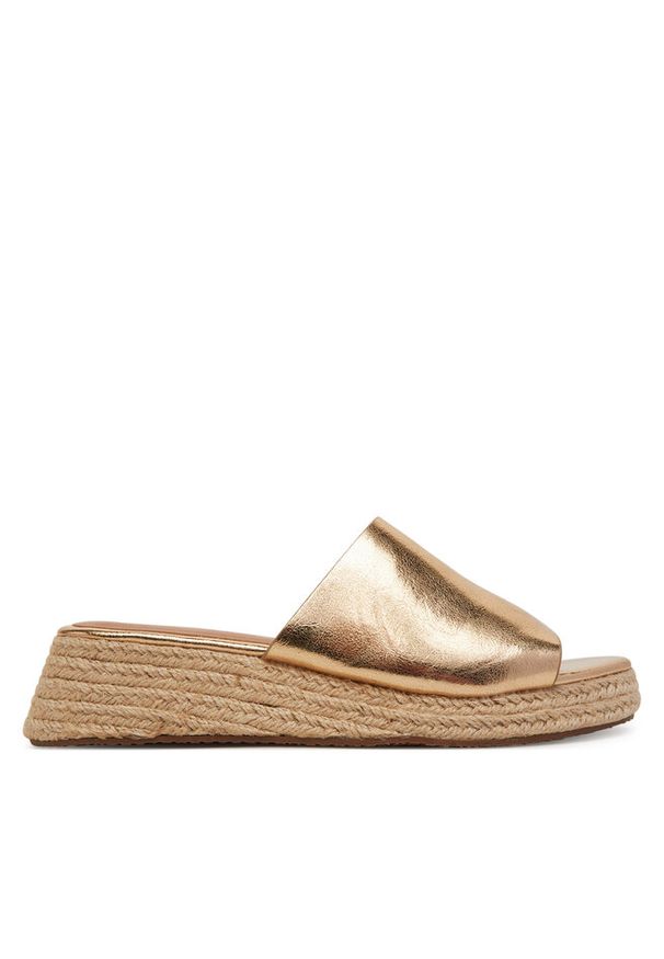 Espadryle ONLY Shoes. Kolor: złoty