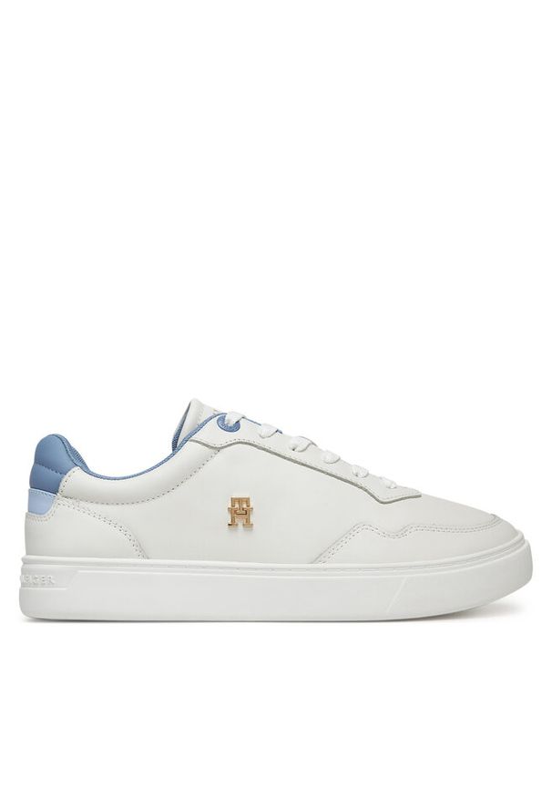TOMMY HILFIGER - Sneakersy Tommy Hilfiger. Kolor: biały