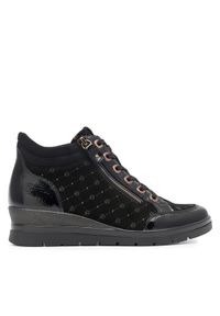 Remonte Sneakersy R0773-04 Czarny. Kolor: czarny. Materiał: zamsz, skóra