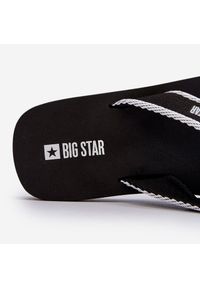 Big-Star - Klapki Japonki Męskie Big Star NN174621 Czarne. Okazja: na plażę, na spacer. Kolor: czarny. Materiał: materiał. Sezon: lato
