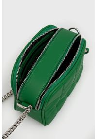 Silvian Heach torebka kolor zielony. Kolor: zielony. Materiał: pikowane. Rodzaj torebki: na ramię