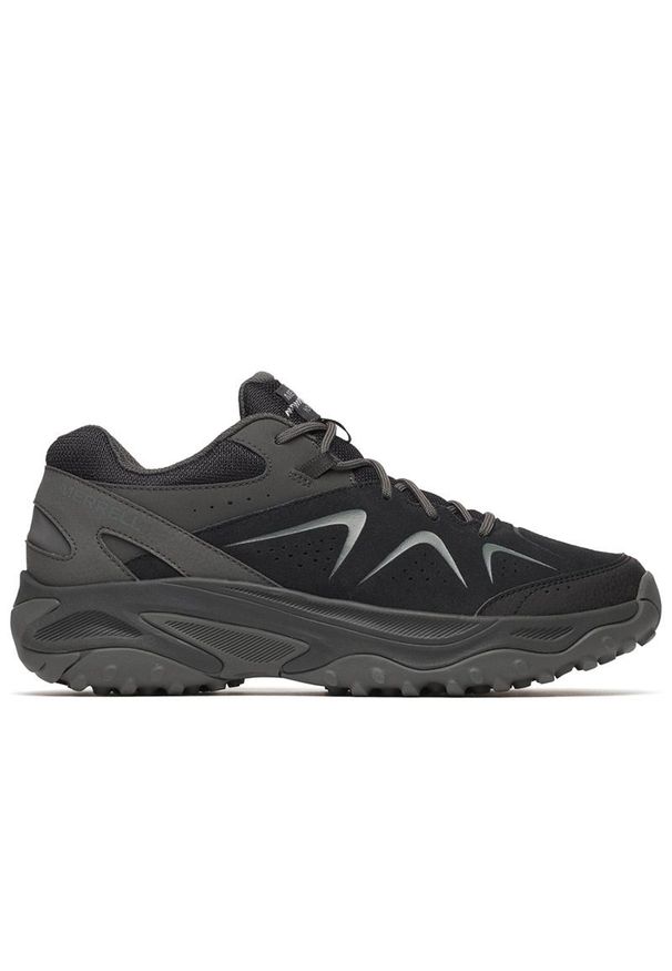 Buty męskie Merrell Yokota 3 J038429 - czarne. Zapięcie: sznurówki. Kolor: czarny. Materiał: syntetyk, guma, skóra. Szerokość cholewki: normalna. Sport: outdoor