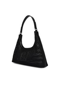 Calvin Klein Torebka Emblem Mesh Shoulder Bag LV04F3381G Czarny. Kolor: czarny #2