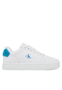 Sneakersy Calvin Klein Jeans. Kolor: biały