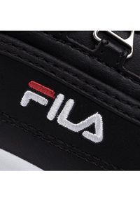 Fila Sneakersy Strada Low Wmn 1010560.25Y Czarny. Kolor: czarny. Materiał: skóra