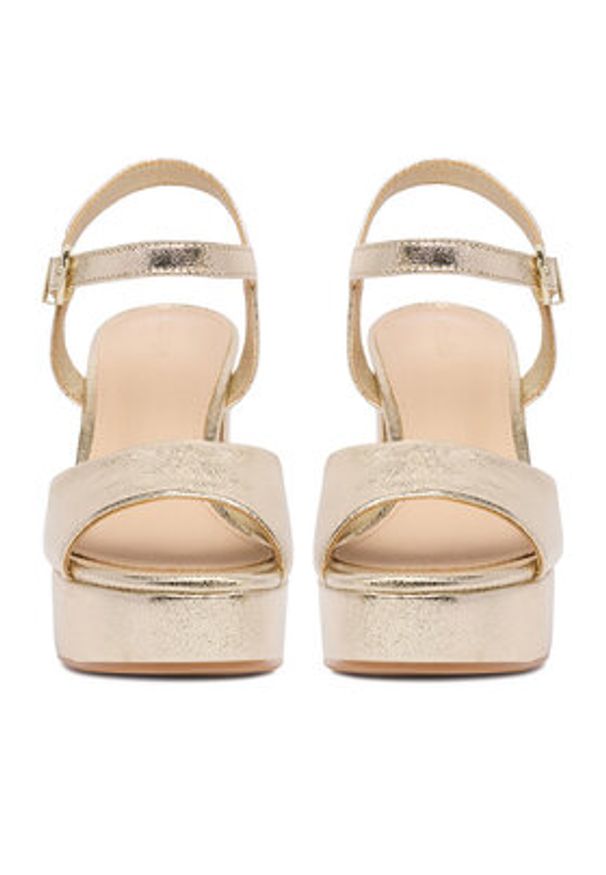 DeeZee Sandały CEO-SF79601 Złoty. Kolor: złoty. Materiał: materiał