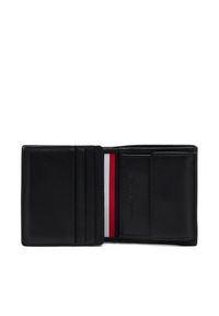TOMMY HILFIGER - Tommy Hilfiger Duży Portfel Męski Th Corp Trifold AM0AM13247 Czarny. Kolor: czarny. Materiał: skóra #4