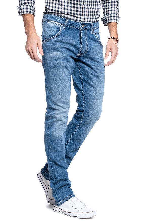 Mustang - MĘSKIE SPODNIE JEANSOWE MUSTANG Michigan Tapered 1007730 5000 683