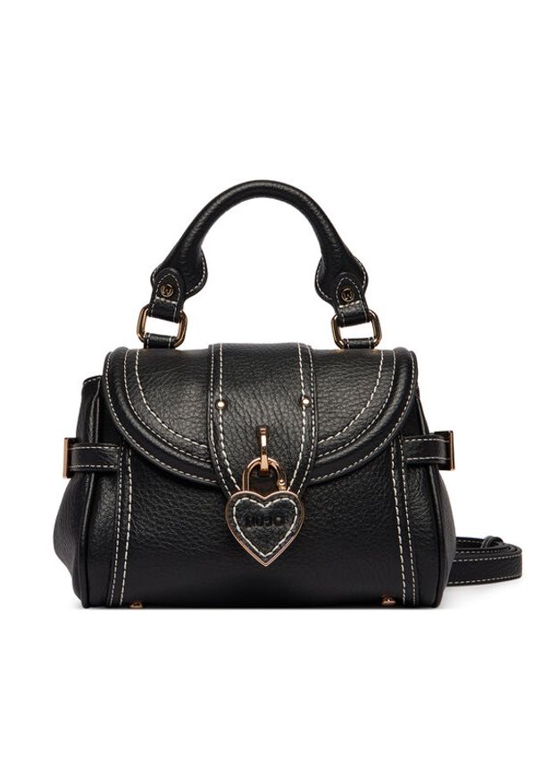 Liu Jo Torebka AA6063 E1109 Czarny. Kolor: czarny. Materiał: skórzane