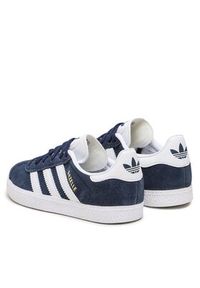 Adidas - adidas Sneakersy Gazelle C BY9162 Granatowy. Kolor: niebieski. Materiał: zamsz, skóra. Model: Adidas Gazelle