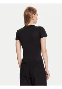 Guess T-Shirt W5BP07 KCGM2 Czarny Slim Fit. Kolor: czarny. Materiał: syntetyk #5