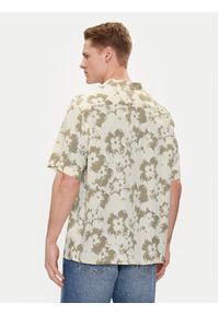 Calvin Klein Koszula Flower K10K112703 Beżowy Regular Fit. Kolor: beżowy. Materiał: lyocell #3