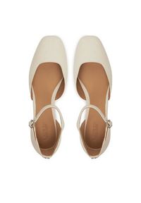 Lauren Ralph Lauren - LAUREN RALPH LAUREN Półbuty Emellie 802966877002 Biały. Kolor: biały. Materiał: skóra #6