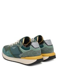 Pepe Jeans Sneakersy Buster Pro Main M PMS600009 Zielony. Kolor: zielony. Materiał: skóra, zamsz #6