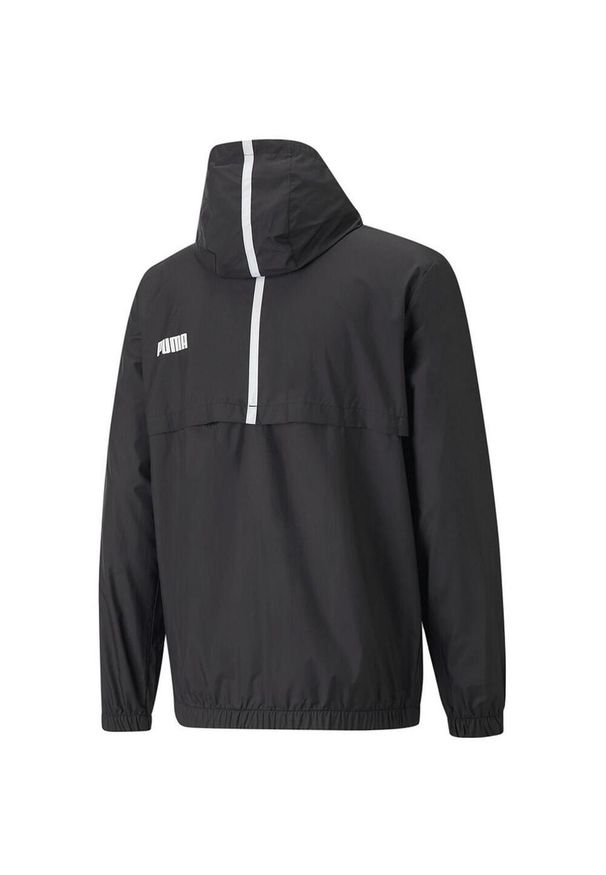 Puma - Męska Kurtka Wiatrówka Ess+Tape. Kolor: czarny