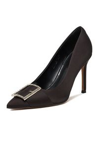 Nine West Szpilki CEO-LUBNA-01 Czarny. Kolor: czarny. Materiał: materiał. Obcas: na szpilce #4