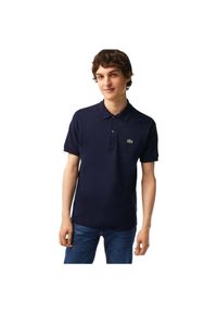 Lacoste Model L1212 Short Sleeved Ribbed Collar S Kolor Niebieski. Typ kołnierza: polo. Kolor: niebieski. Materiał: tkanina