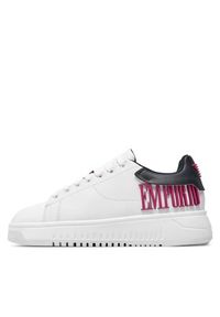 Emporio Armani Sneakersy X3X024 XR127 C682 Biały. Kolor: biały #3