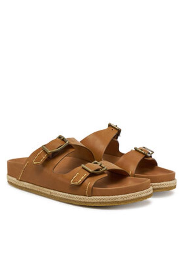 Polo Ralph Lauren Espadryle Turbach Dbls 803961287001 Brązowy. Kolor: brązowy. Materiał: skóra