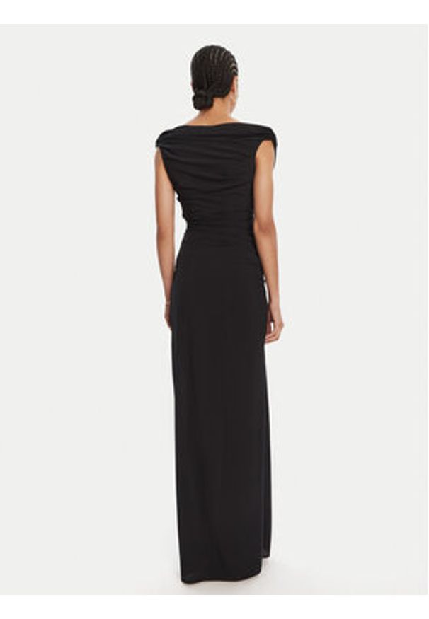 JACQUEMUS Sukienka wieczorowa Rita 25E251DR237-1767 990 Czarny Regular Fit. Kolor: czarny. Materiał: syntetyk. Styl: wizytowy