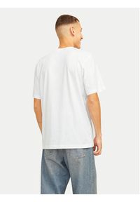 Jack & Jones - Jack&Jones T-Shirt Alvis 12256803 Biały Standard Fit. Kolor: biały. Materiał: bawełna